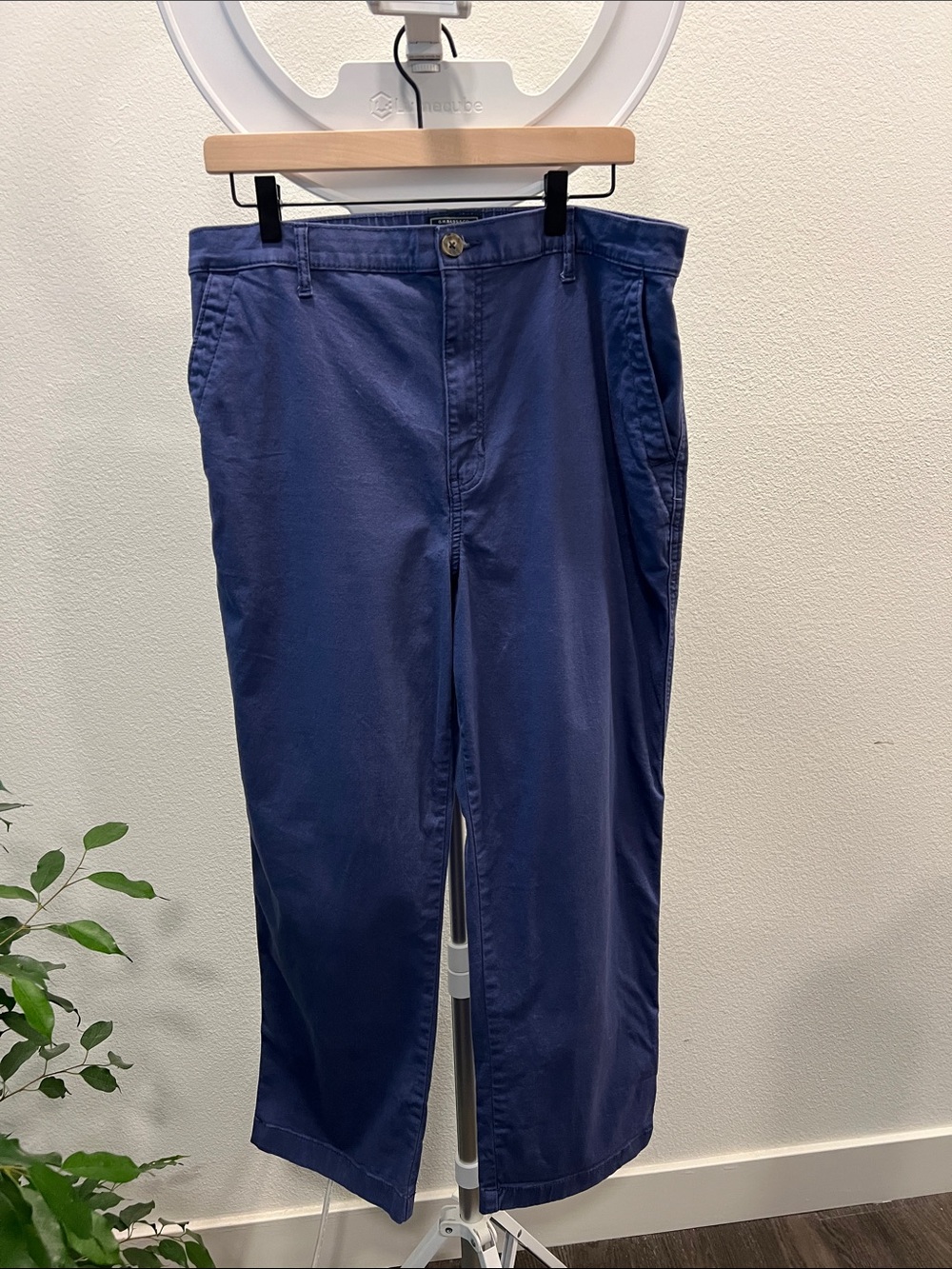 G.H. Bass & Co. Women's Navy wide leg pants